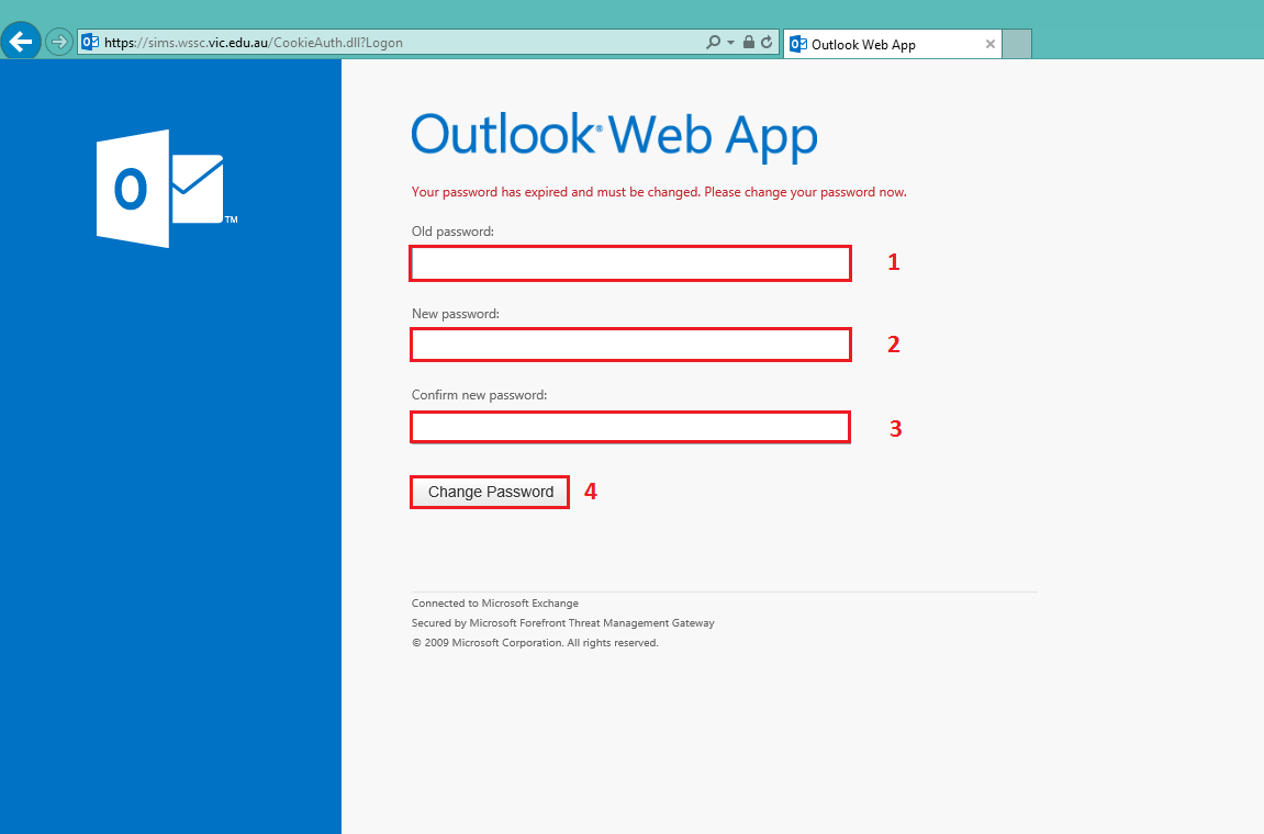 outlook portal login
