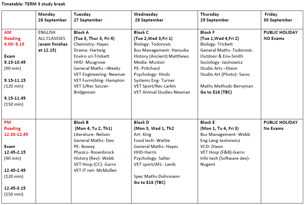 ExamTimetable2016