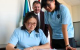 Vietnamese Delegation visits the College