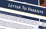 Letter to Parents