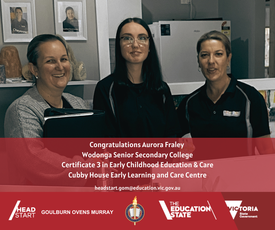 School Based Apprenticeship – Aurora Fraley